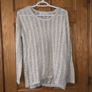 Pink Rose Sweater Size Medium